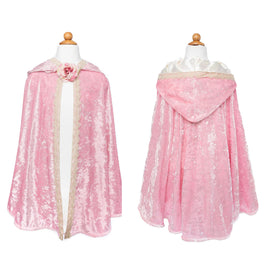 Deluxe Pink Princess Cape (Size 5-6) | Great Pretenders | 52015