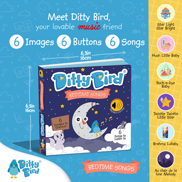 Ditty Bird Books Bedtime Songs