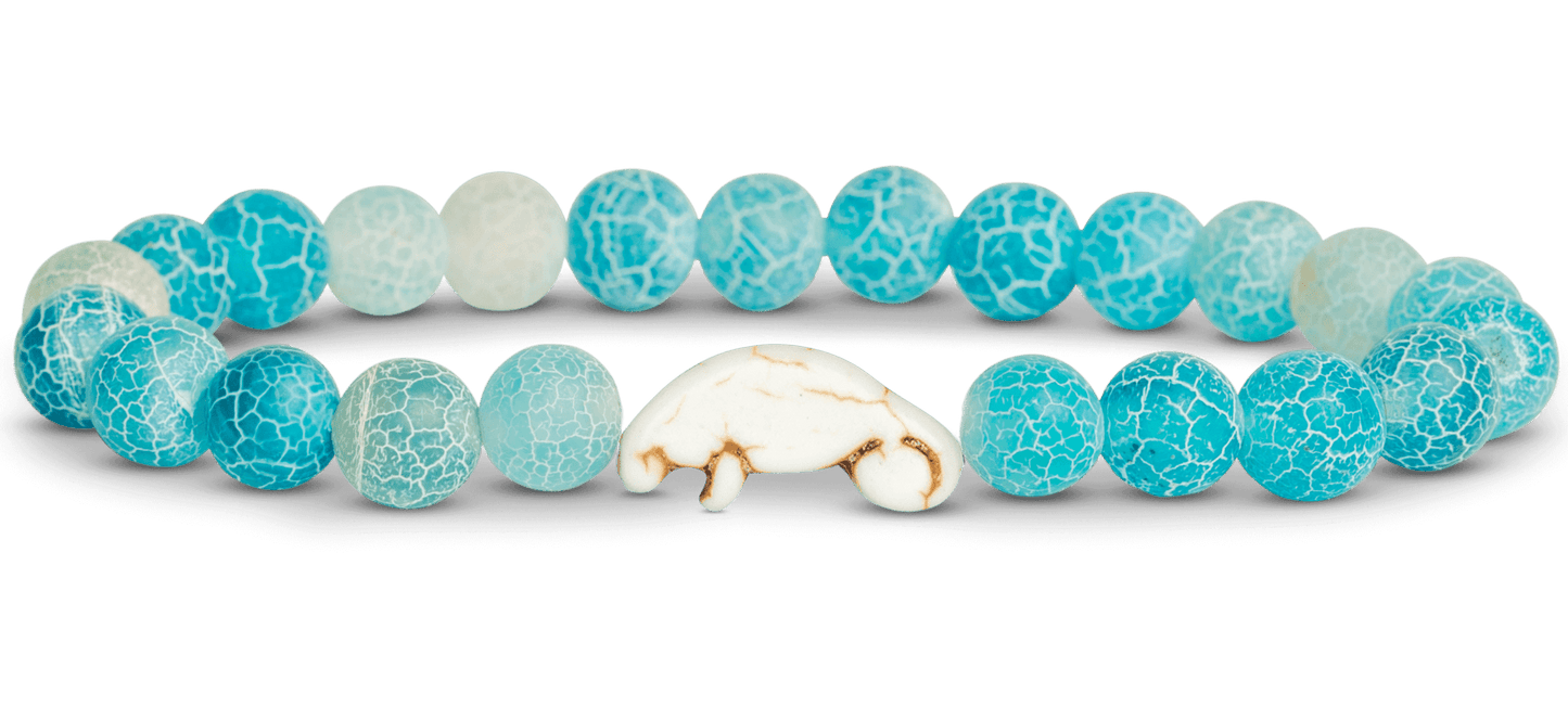 Fahlo The Drift Bracelet Manatee Aqua Blue