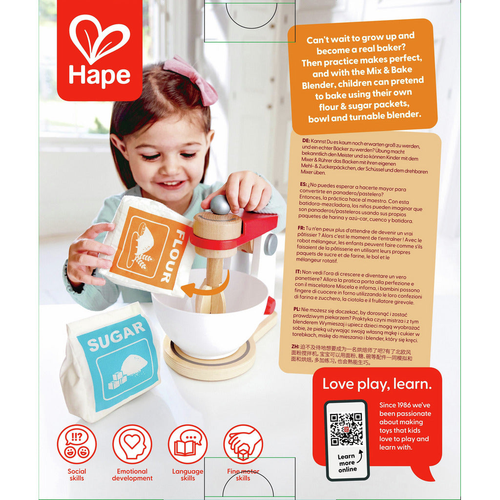 Hape E3147 Mix ’n’ Bake Blender