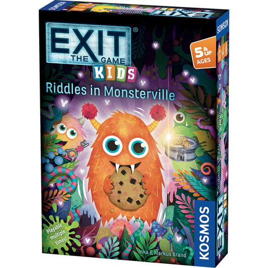Thames & Kosmos EXIT: The Game 692868 Riddles in Monsterville