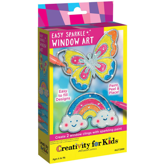 Easy Sparkle Window Art | 6272000 | Creativity for Kids