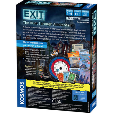 Thames & Kosmos EXIT: The Game 692882 The Hunt Through Amsterdam