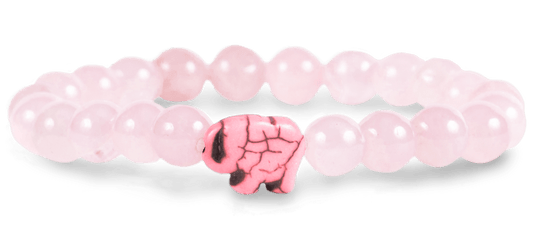 Fahlo The Expedition Bracelet Elephant Kenya Orchid Pink