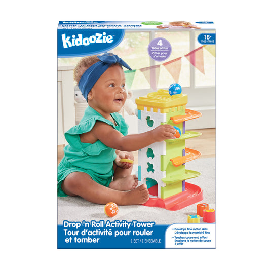 Kidoozie Drop 'n Roll Activity Tower