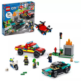 LEGO® City 60139 Fire Rescue & Police Chase