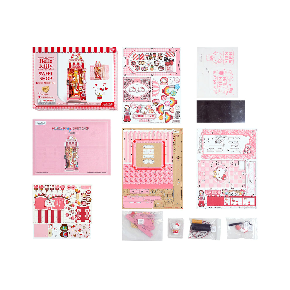 Hello Kitty Sweet Shop DIY Book Nook Kit