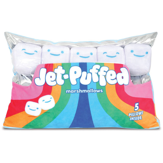 Jet-Puffed Marshmallows Packaging Plush