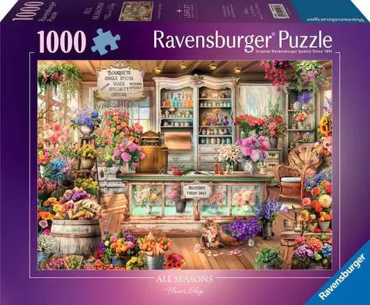 Ravensburger Puzzle 12001262 All Seasons Flower Shop