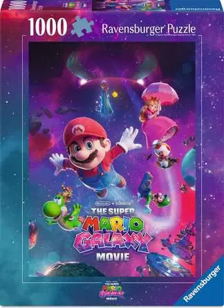 Ravensburger Adult puzzle 1000 pieces - Super Mario Galaxy Movie - Galactic adventures!