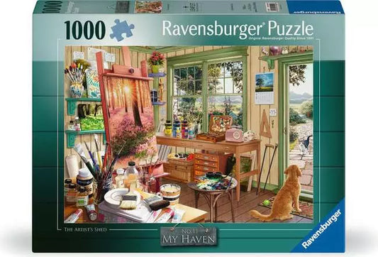 Ravensburger Puzzle 12001100 My Haven: Artist's Shed