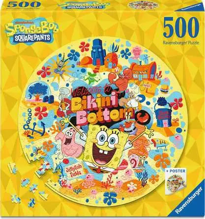 Ravensburger Adult puzzle 500 pieces - SpongeBob SquarePants