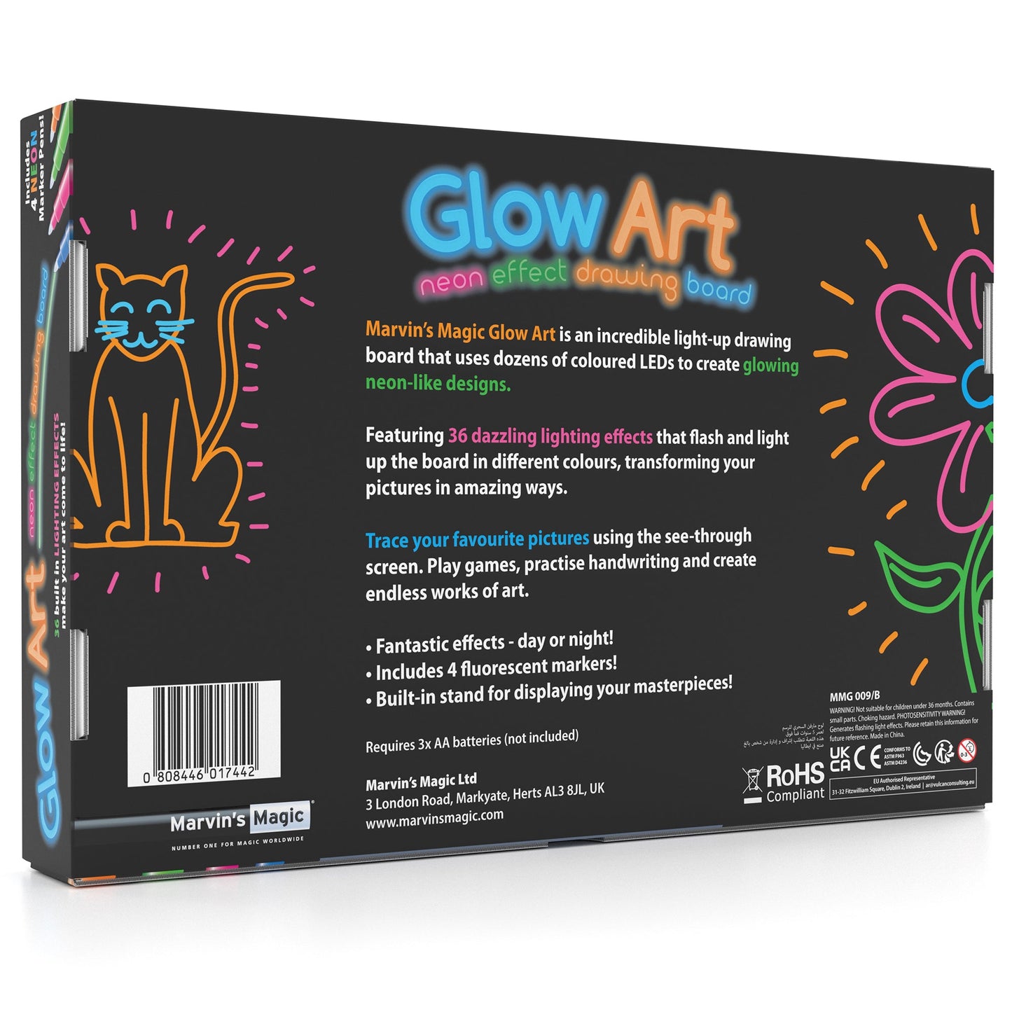 Marvin's Magic Glow Art - Black