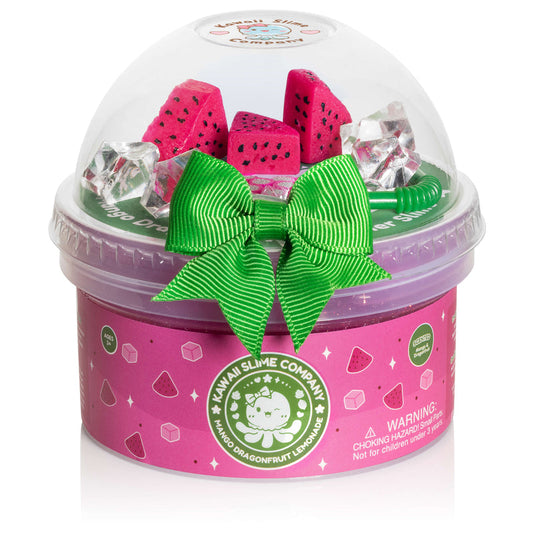 Mango Dragonfuit Jelly Cube Slime