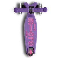 Micro Kickboard Maxi LED Scooter - Purple