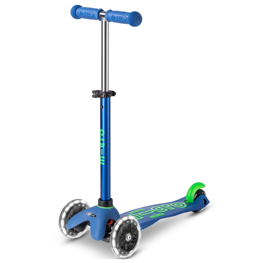 Micro Kickboard Mini LED Scooter - Crystal Blue