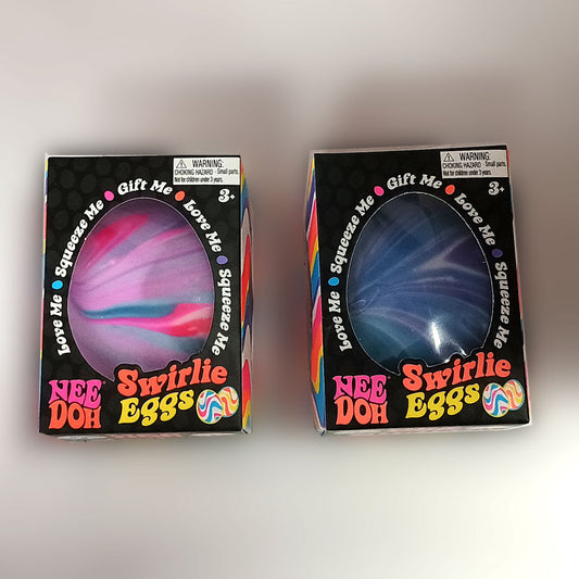 NeeDoh Swirlie Egg (assorted)