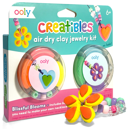 Ooly Creatibles 161-136 Air Dry Clay Jewelry Kit