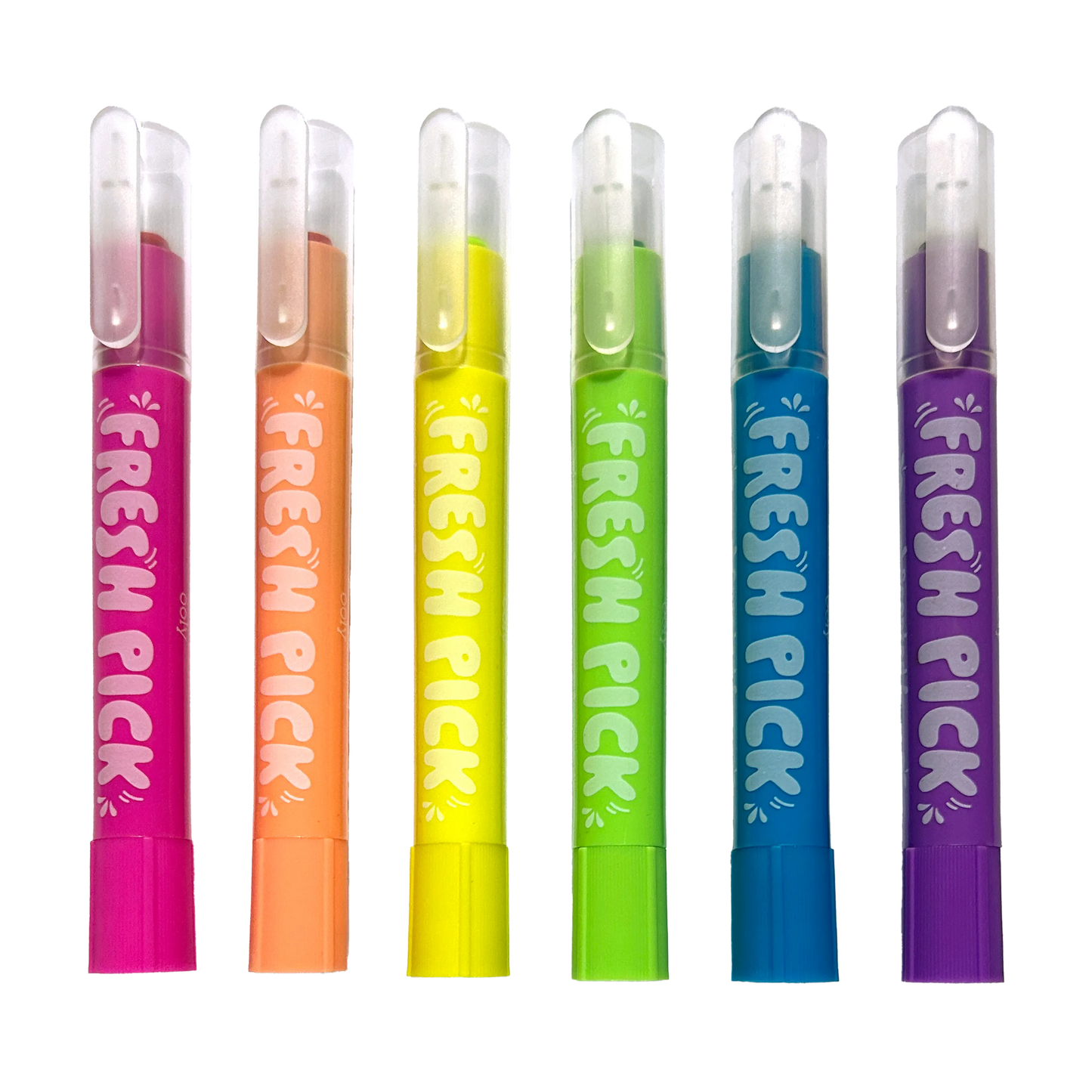 Ooly Fresh Pick 133-123 Apple Scented Gel Crayons