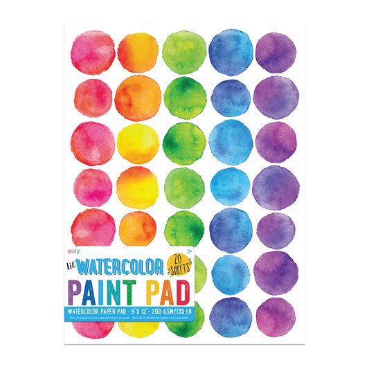 Ooly 118-252 Lil' Watercolor Paint Pad