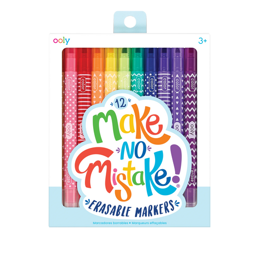 Ooly Make No Mistake! 130-046 Erasable Markers