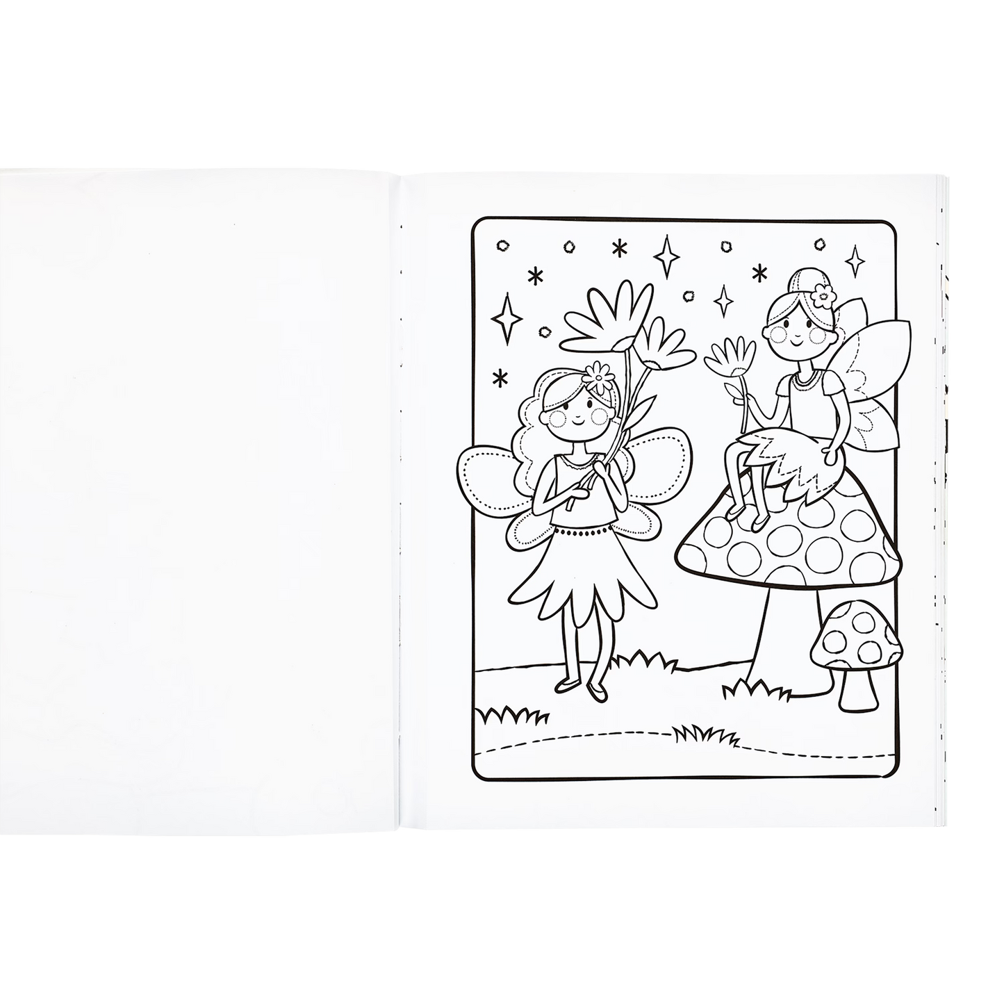Ooly 118-221 Princesses and Fairies Coloring Book