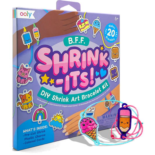 Ooly Shrink-its! 161-133 DIY Shrink Art Bracelet Kit