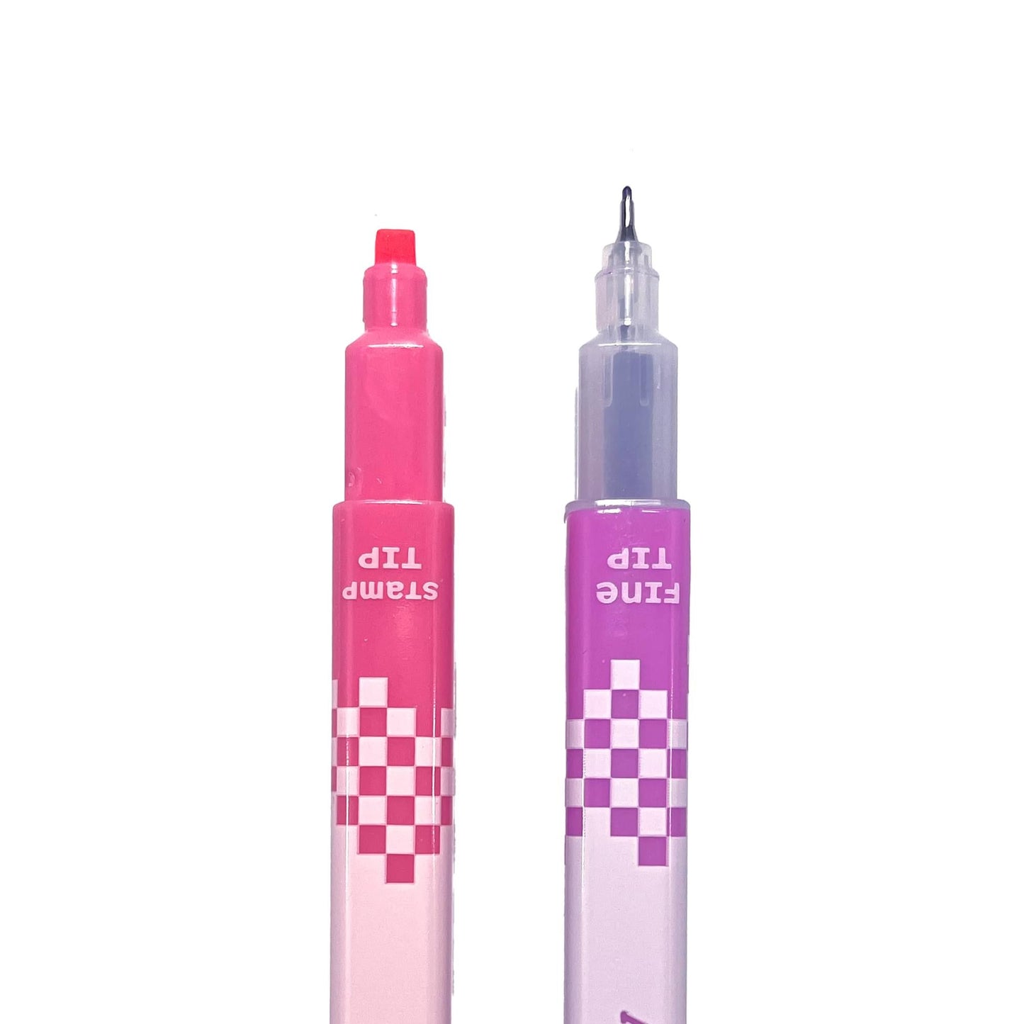 Stamp a Square Double-Ended Markers - Set of 12
