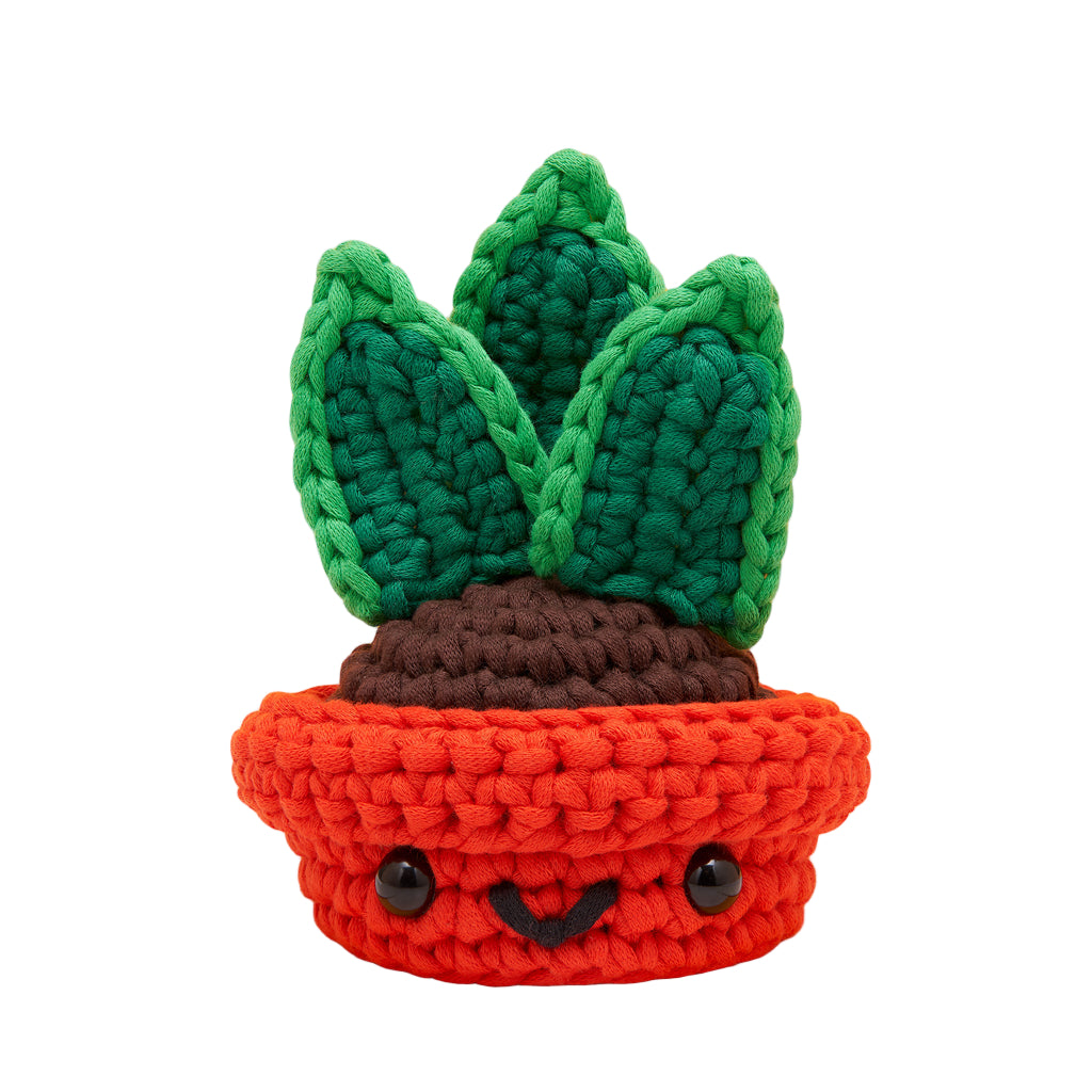 Woobles Otis the Snake Plant Crochet Kit