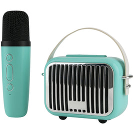 Pocket Karaoke Speaker and Microphone Combo