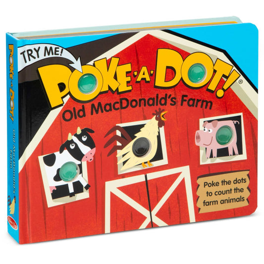 Melissa & Doug Poke-a-Dot! Book - Old MacDonald's Farm