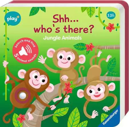 Ravensburger Play+ 13095008 Shh … Who's there? Jungle Animals
