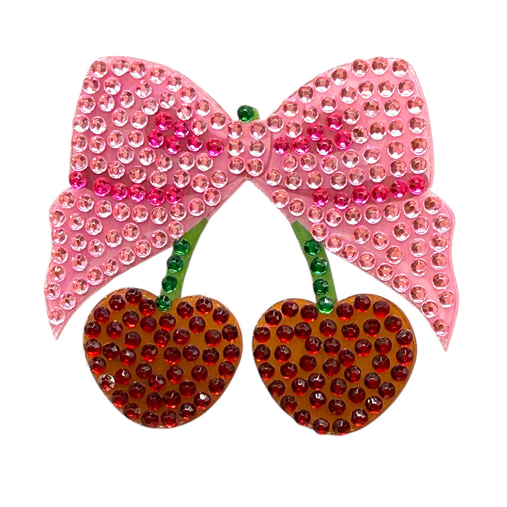 StickerBeans Cherry Bow Sticker