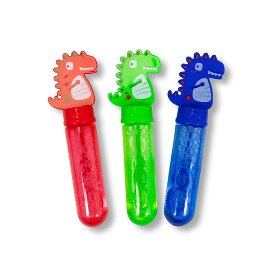 One For Fun 3pk Dinosaur Mini Bubble Wands