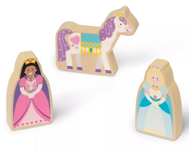 Melissa & Doug Wooden Fairy Tale Play Set