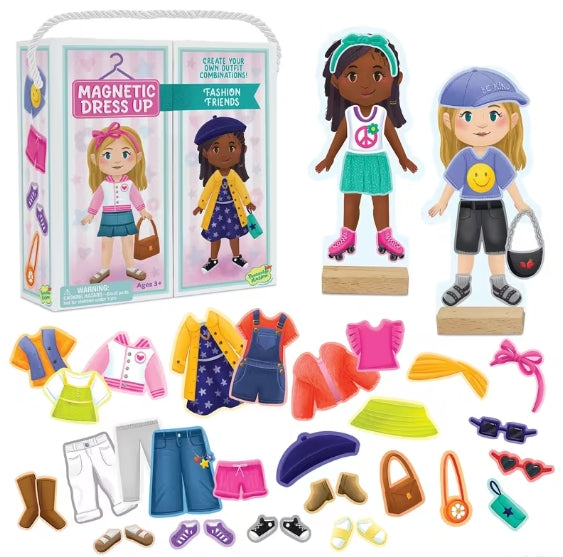 Mindware Magnetic Dress Up: Fashion Friends Playset