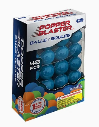 Incredible Group Popper Blasters 48pc Refill Balls (Random Color Assortment)