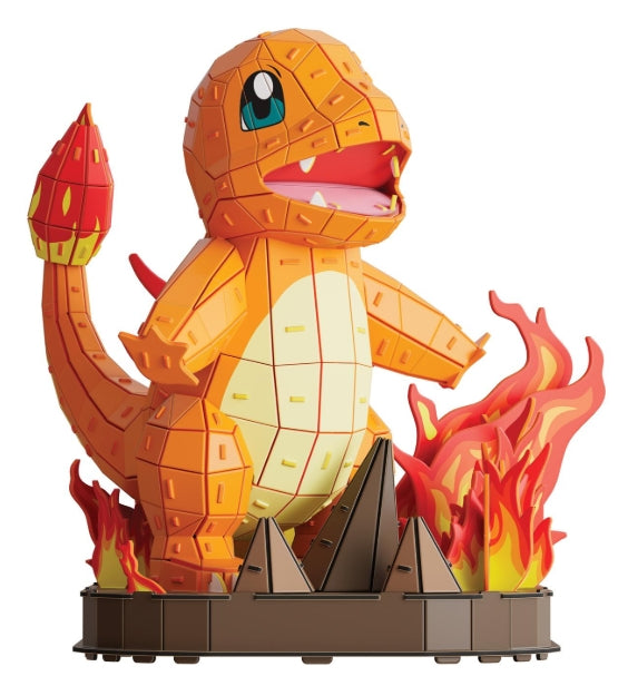 Spin Master 4D Build, Pokemon Charmander 3D Model Kit