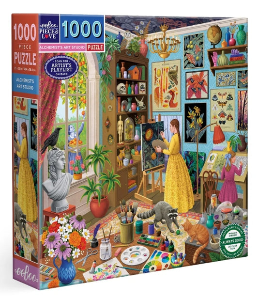 Eeboo Alchemist's Art Studio 1000 Piece Puzzle