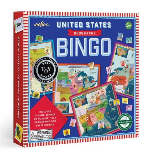 Eeboo United States of America Bingo