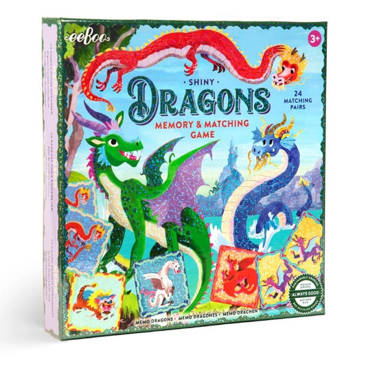 Eeboo Dragons Shiny Matching Game