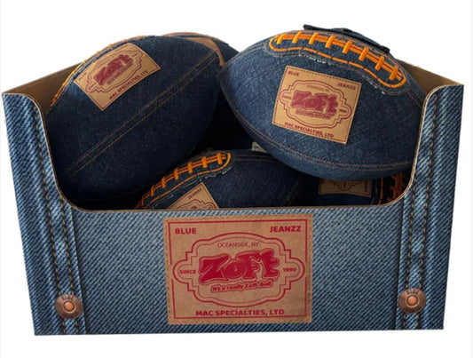 ZOFT Blue Jeanzz Denim Football 1pc