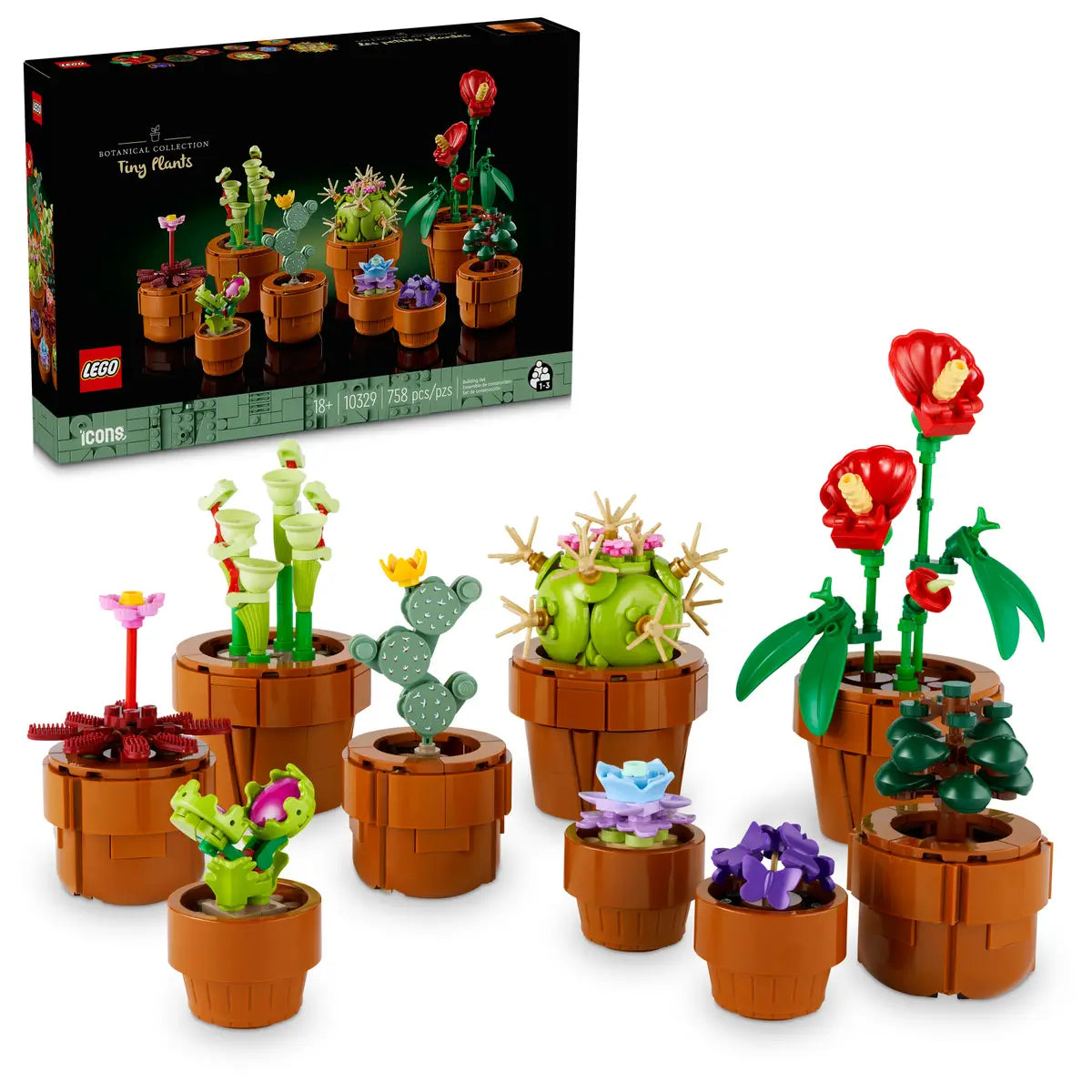 lego man plant pot LEGO - 10329