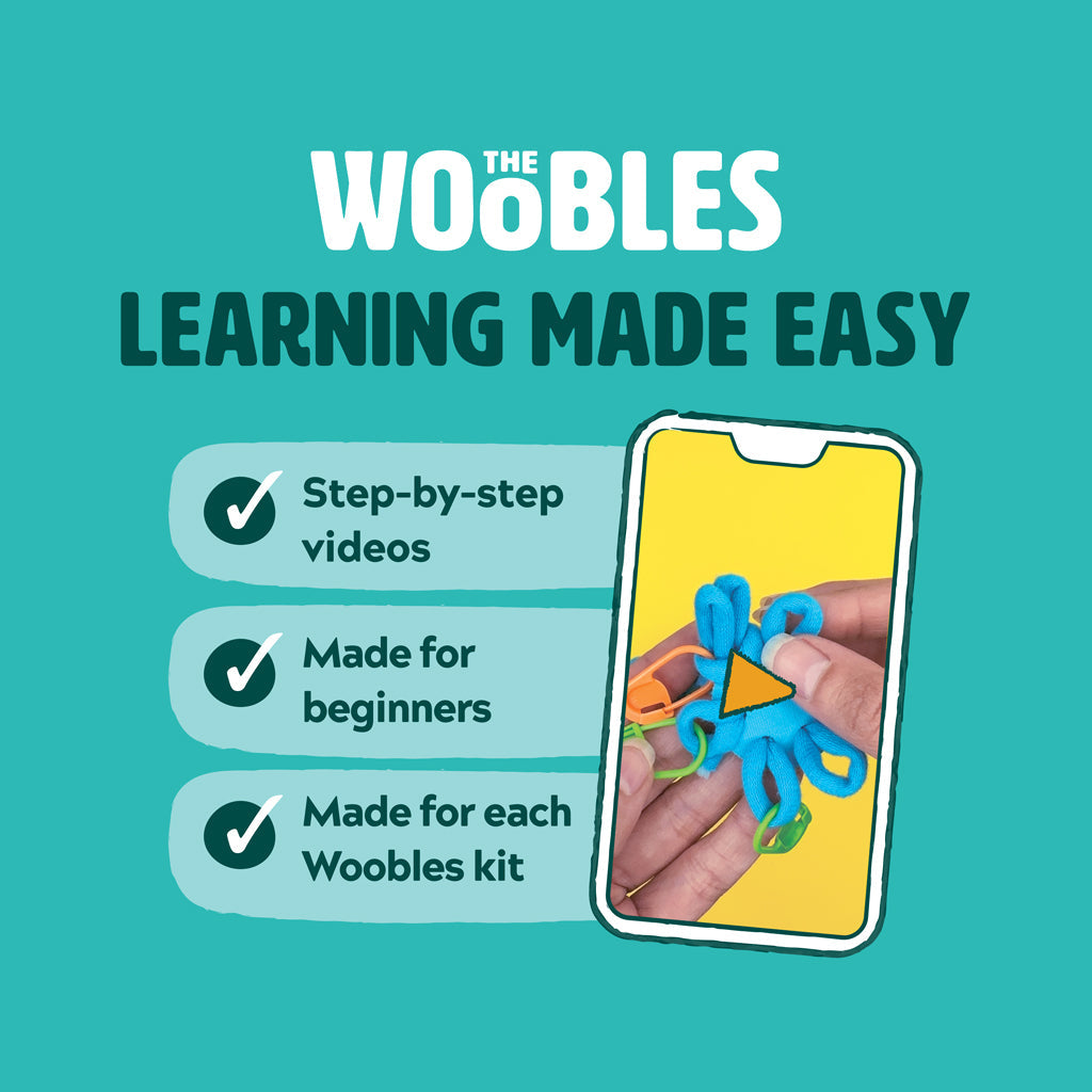 Woobles Pierre the Penguin Loopables Kit