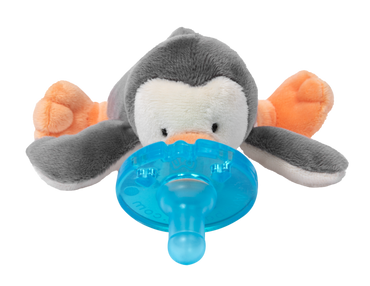 Aurora Plush WubbaNub® Grey Penguin