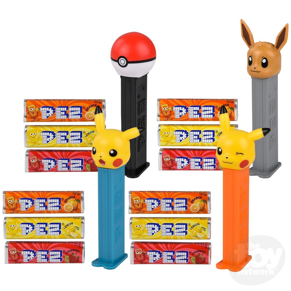 Toy Network Pez Blister Candy Pokemon (Random Assortment 1pc)