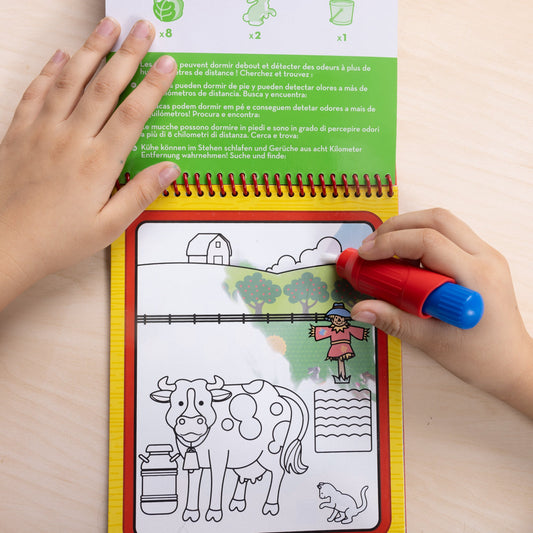 Melissa & Doug On the Go Water WOW! Color Reveal Pad Farm