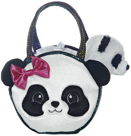 Fancy Pals - Pretty Panda Pet Carrier 7in