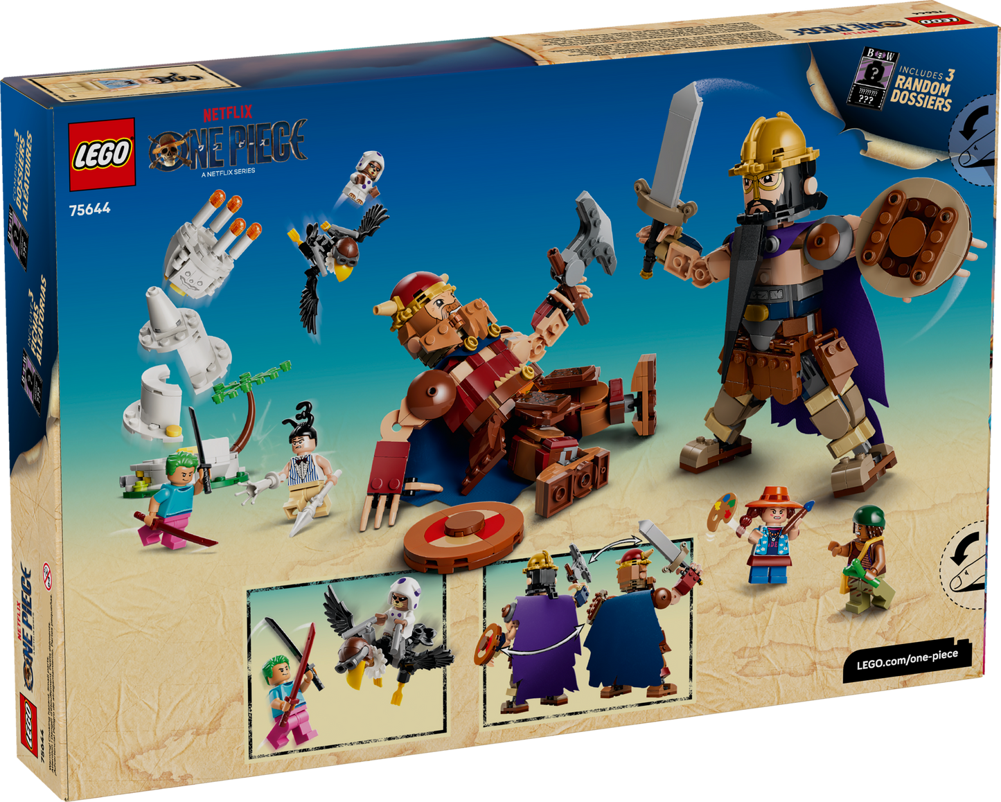 LEGO® 75644 One Piece Dorry vs. Brogy – Giants of Little Garden