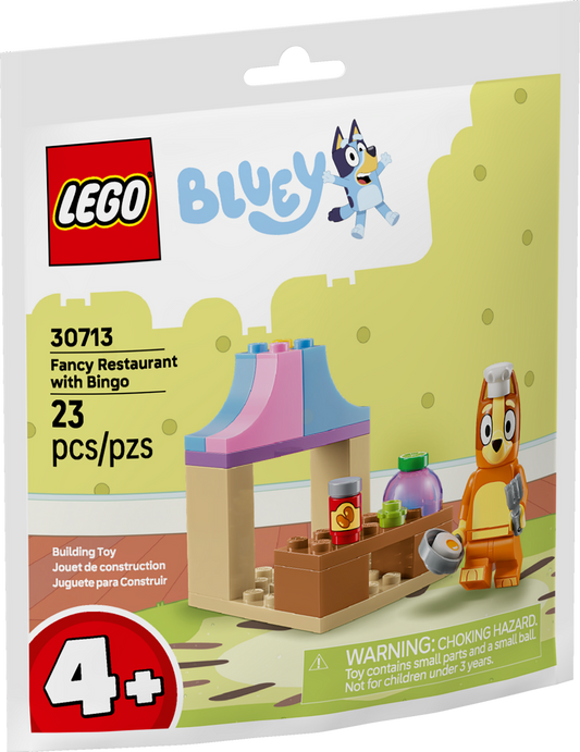LEGO 30713 Bluey Fancy Restaurant with Bingo
